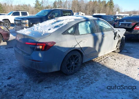 2025 Honda Civic Sport from USA, damaged, VIN 2HGFE2F57SH544571